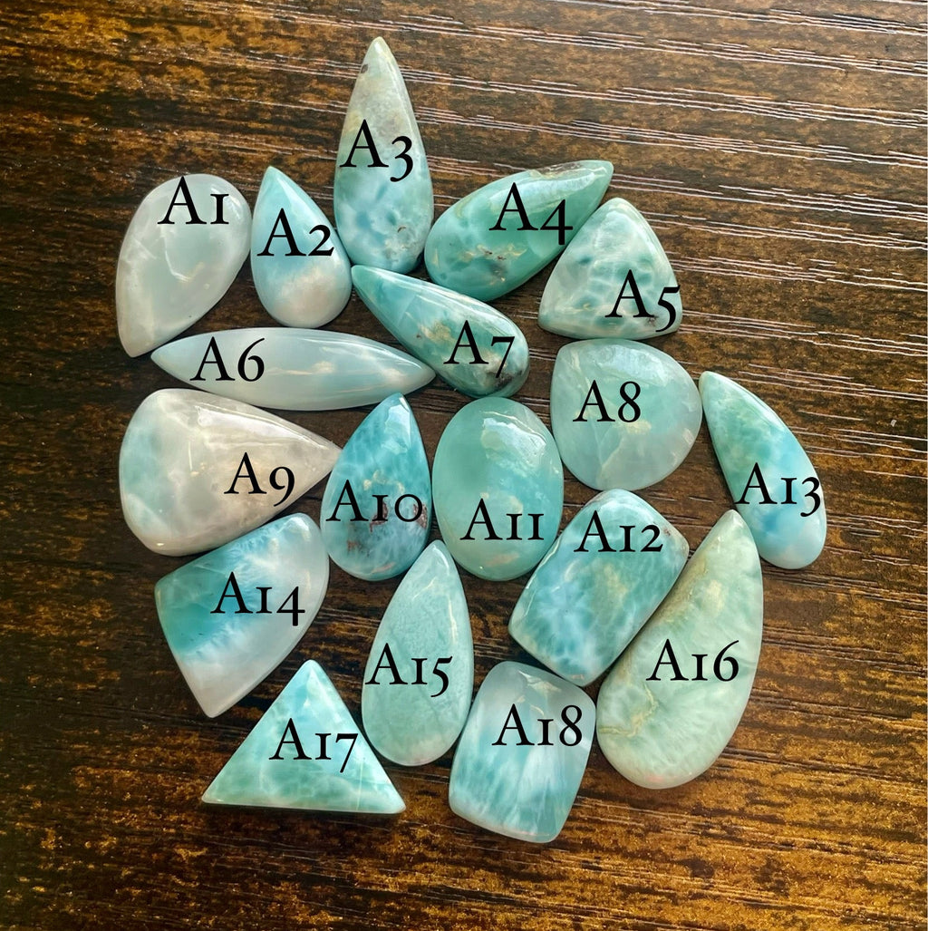 Larimar Cabochons