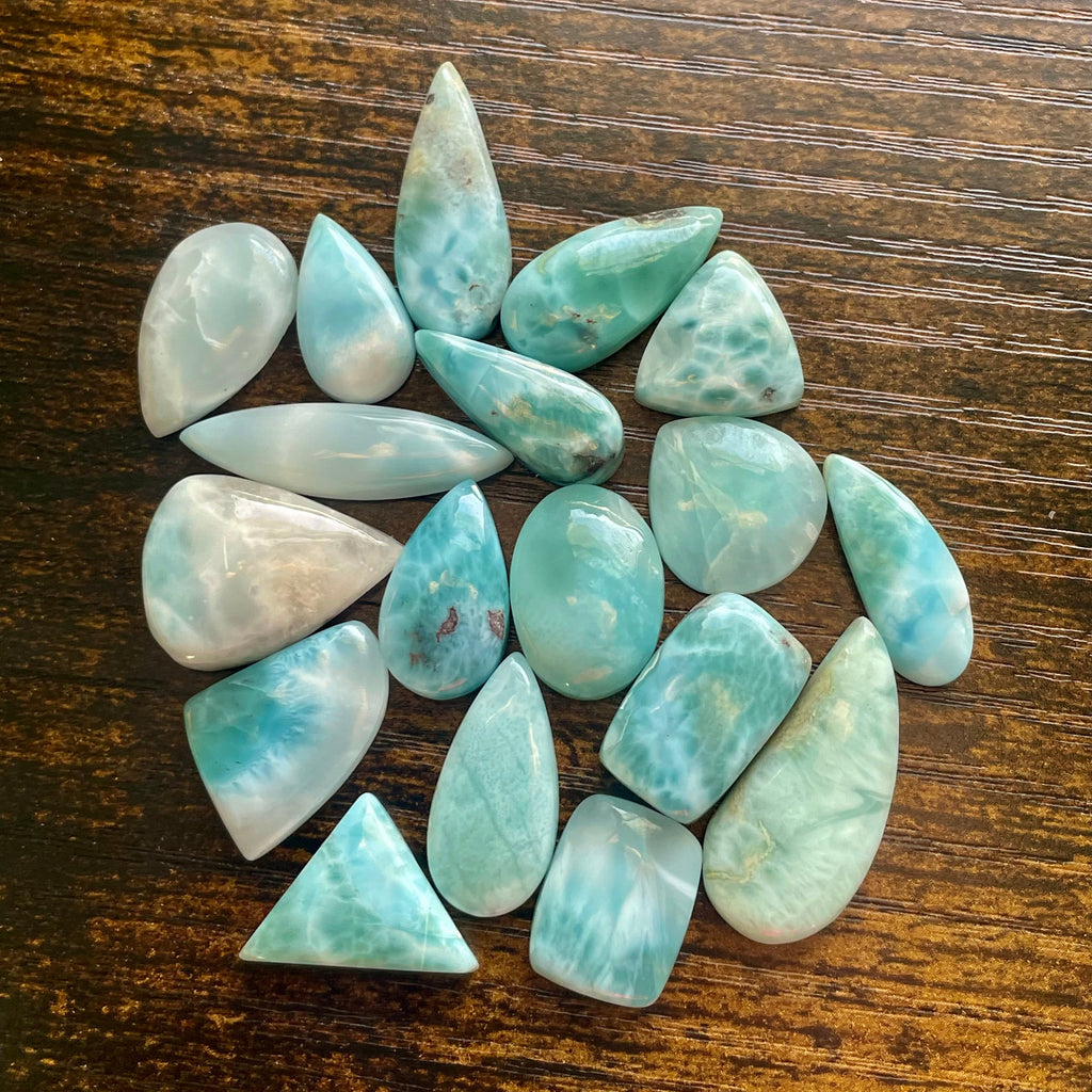Larimar Cabochons